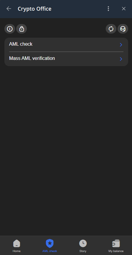 AML check - step by step