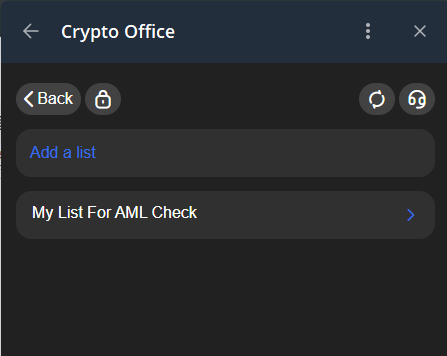 How tu run aml analysis