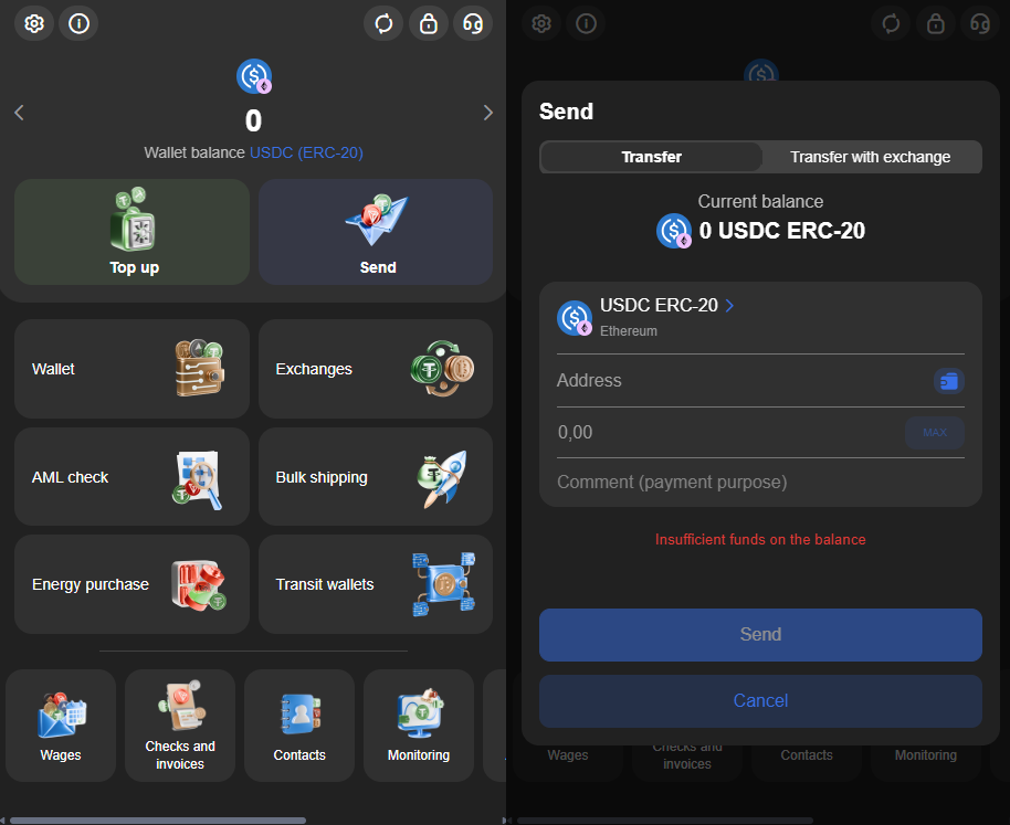 USDC transfers explained